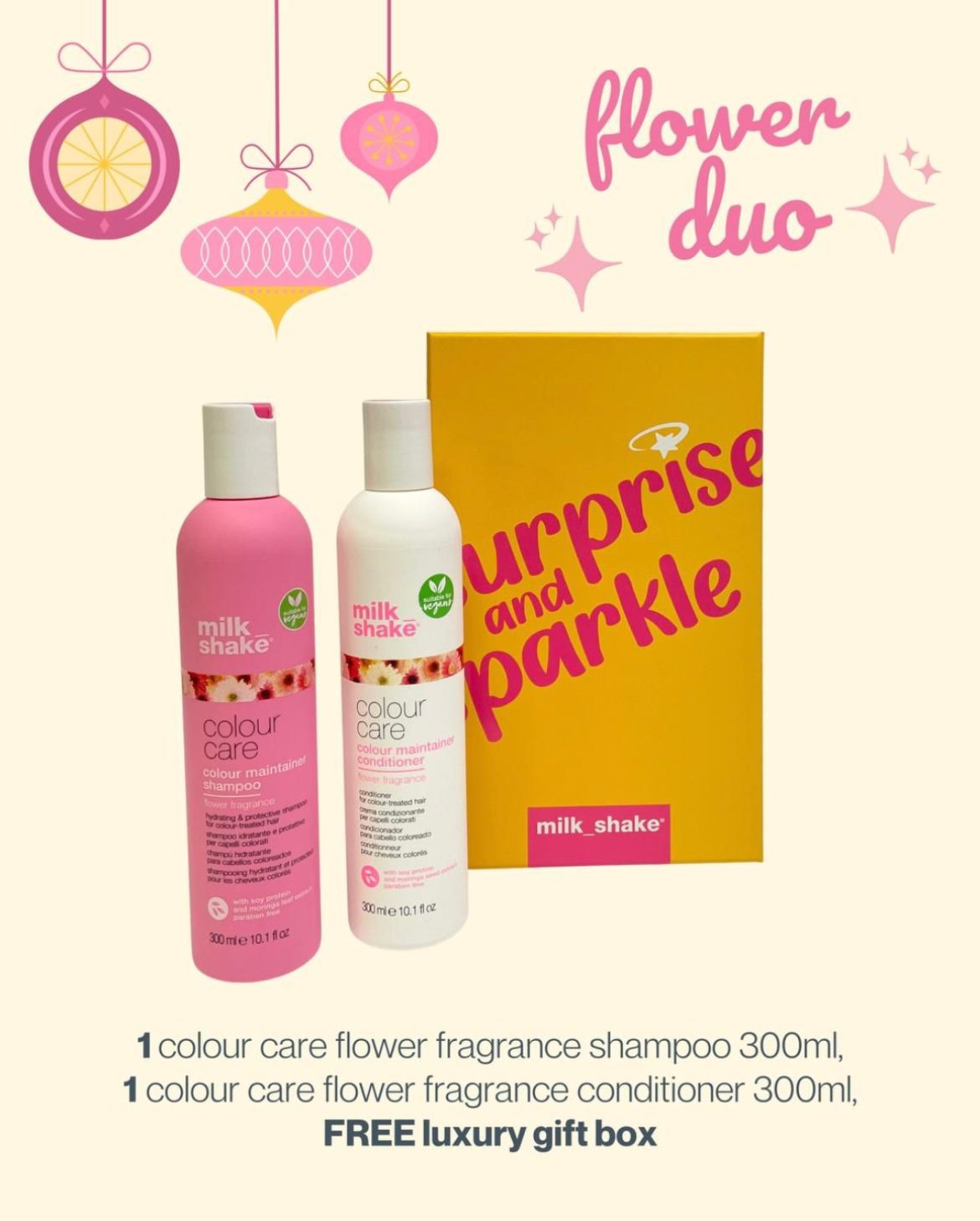 christmas flower vibes colour duo gift box